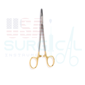 MAYO-HEGAR Needle Holder- Tungsten Carbide,Heavier general purpose needle holder with serrated jaws