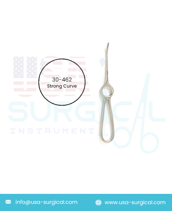 OBWEGESER Mandibular Awl for wire suturing, strong curve