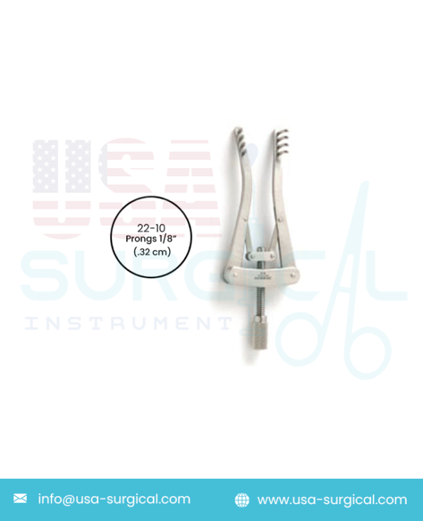 ALM Retractor , spread, prongs