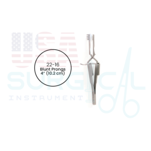 Cross Action Retractor, blunt prongs