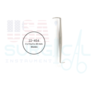 CRILE Retractor, double end, 3 x 11 and 6 x blades