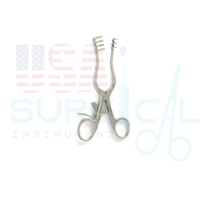 WEITLANER Retractor, 3 x 4 teeth, sharp