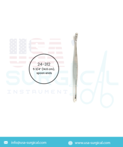 UNNA Comedone Extractor, spoon ends