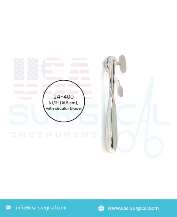 Finger Ring Cutter, with circular blade, chrome