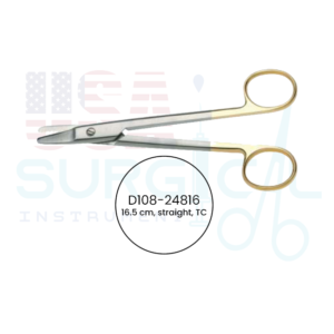 Castanares, Scissors, straight, TC - GOLD