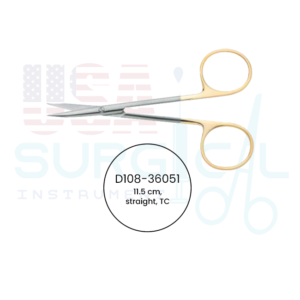 Stevens Tenotomy, Scissors, straight, TC - GOLD