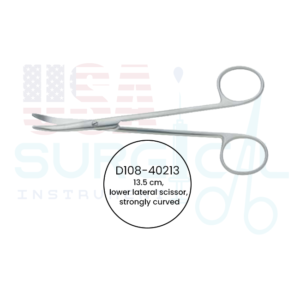 Fomon, Scissors, lower lateral scissor, strongly curved