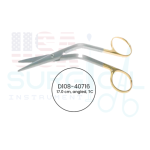 Cottle, Scissors, angled, TC - GOLD