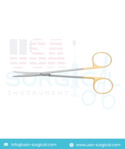 Metzenbaum Fino, Scissors, blunt/blunt, straight, TC - GOLD