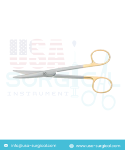 Mayo-Stille, Scissors, straight, TC - GOLD