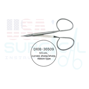 Stevens Tenotomy Scissors, curved, sharp/sharp, ribbon type