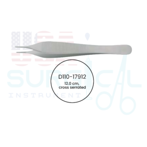 Adson Forceps Dressing, cross serrated