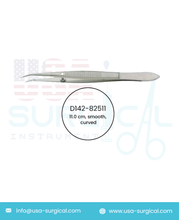 Julian Suture, Forceps, smooth, curved