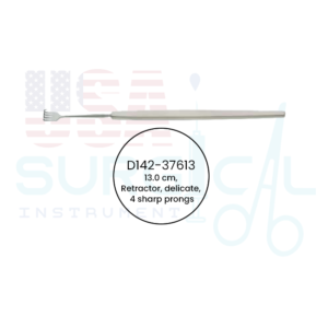 Rollet, Retractor, delicate, 4 sharp prongs