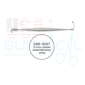 Senn, double ended Retractor, sharp