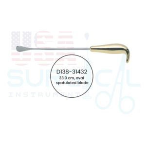 Breast Retractors, oval spatulated blade