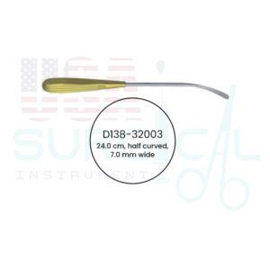 Dissector, half curved, 7.0 mm wide