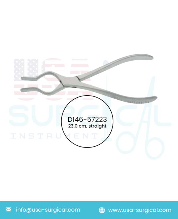 Walsham straightening Forceps, straight