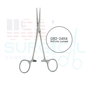 Kelly, Forceps, curved