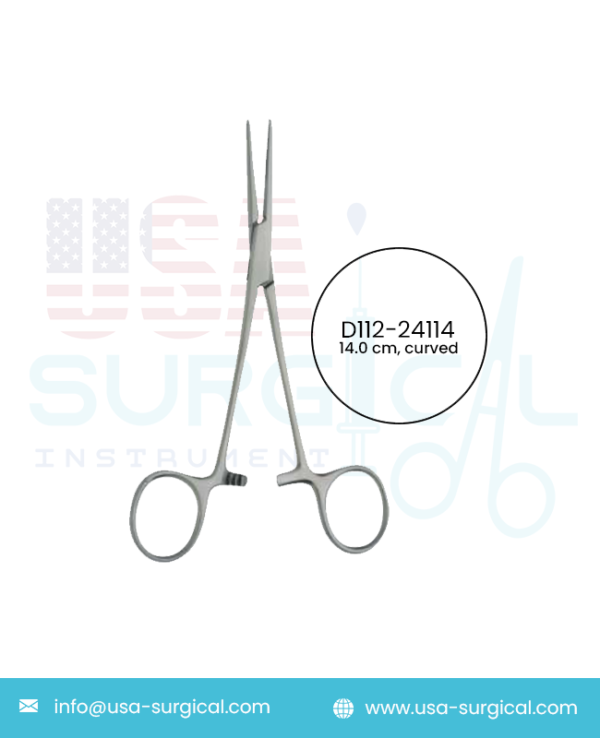 Kelly, Forceps, curved