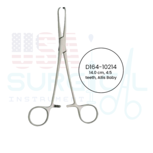 Allis, Forceps, 4:5 teeth, Allis Baby