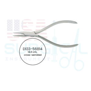 Needle Nose Pliers, cross-serrated