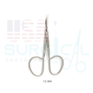 GRADLE Eye Suture Scissors, slightly curved, sharp tips