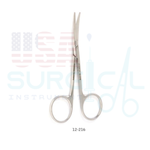 KNAPP Iris Scissors, curved, blunt-blunt tips