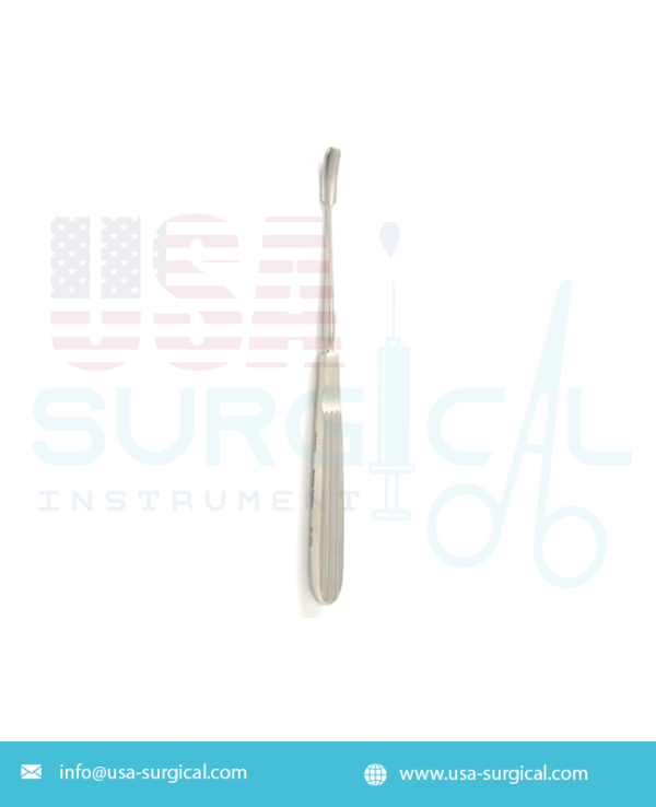 AUFRICHT Glabella Rasp, curved blade, forward cutting