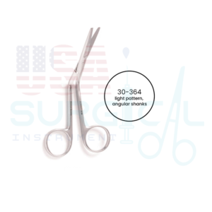 FOMON Dorsal Scissors, light pattern, angular shanks