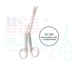 COTTLE Dorsal Scissors heavy pattern with rounded blades