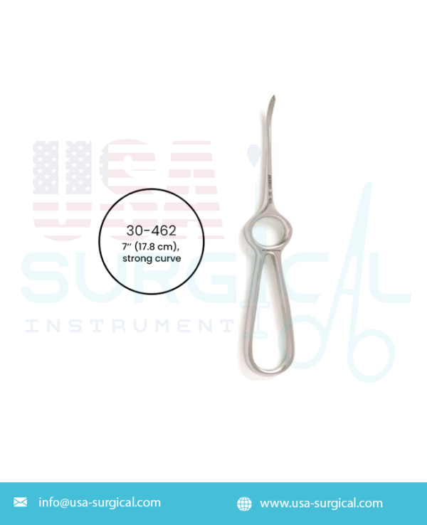 OBWEGESER Mandbular Awl for wire suturing, strong curve