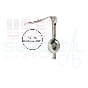 STEINER-AUVARD Weighted Vaginal Speculum 2.5 lbs. (1136 g) slightly curved blade, slightly angled (90˚)