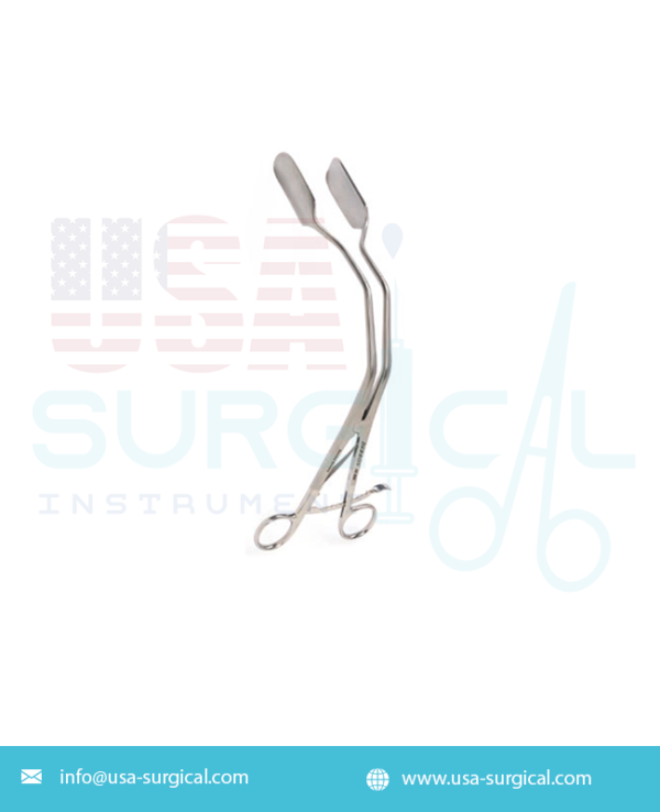 Lateral Vaginal Retractor, opens to a full