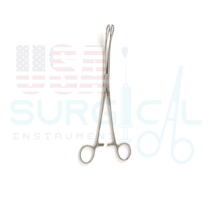 FOERSTER Sponge Forceps, curved, serrated jaws