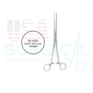 BOZEMAN Uterine Dressing Forceps, straight