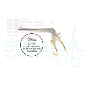 BURKE Cervical Biopsy Forceps shaft with thumb lock