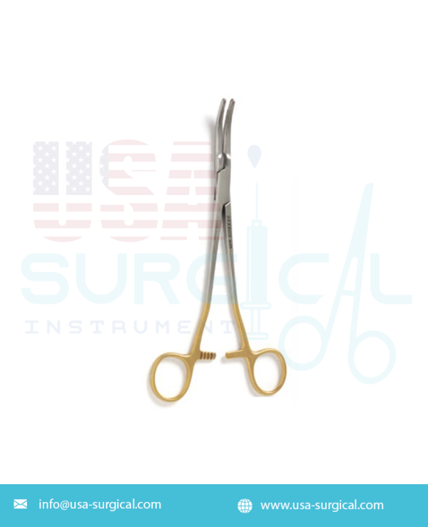 ZEP Atraumatic Hysterectomy Forceps slightly curved