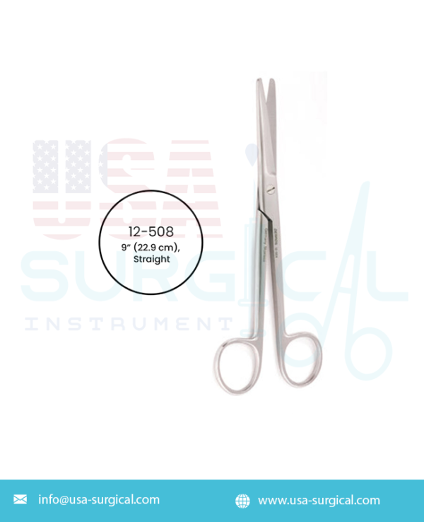 MAYO Uterine Scissors, straight