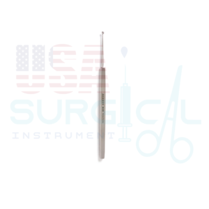 SKEELE Chalazion Curette round cup serrated edge