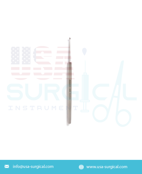 SKEELE Chalazion Curette round cup serrated edge