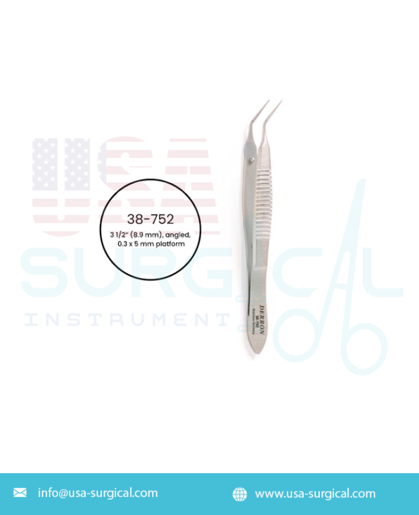 MCPHERSON Micro Corneal Suturing Forceps