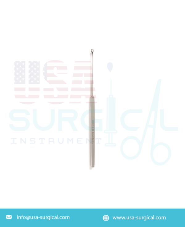 SHAPLEIGH Ear Curette, small size, serrated loop