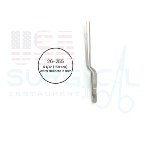 JANSEN Dressing Forceps, extra delicate wide serrated tips