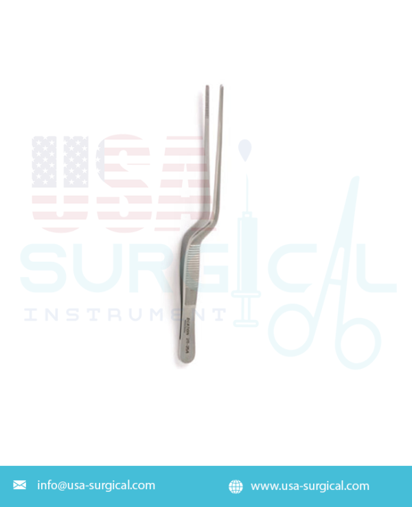 JANSEN Dressing Forceps, serrrated tips