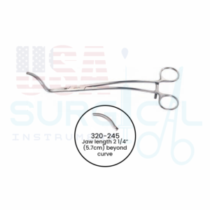 DeBAKEY Aorta Clamp 2x3 DeBAKEY Jaw Serrations