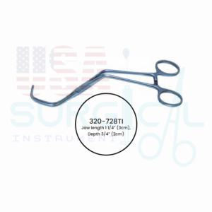 LAMBERT-KAY Aorta Clamp, Titanium