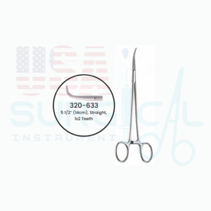 Vascular Forceps, Finely Serrated Jaws