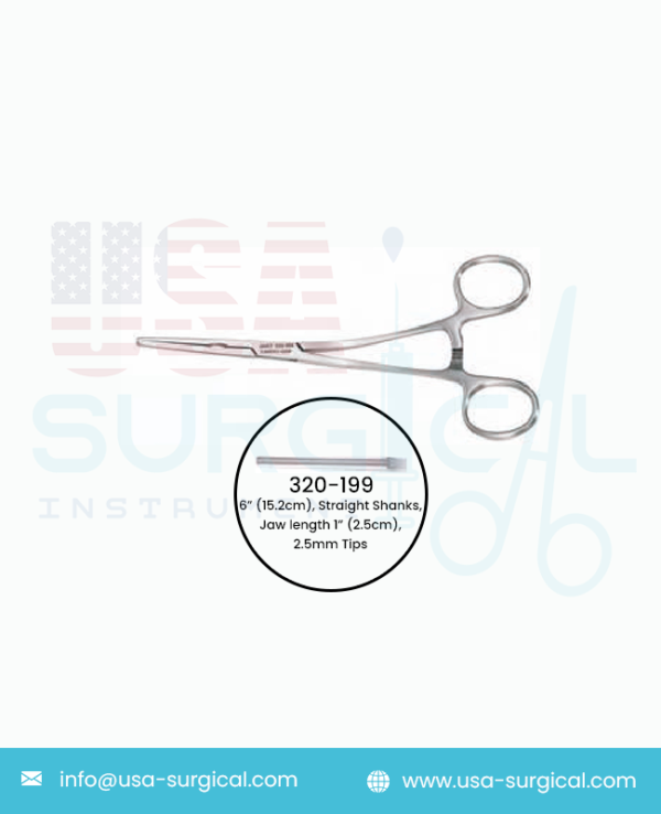 DeBAKEY Patent Ductus Clamps, Delicate