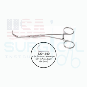 COOLEY Vascular Clamps, 90° Angle